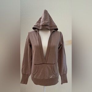 Vanity Brown Fleece Pullover